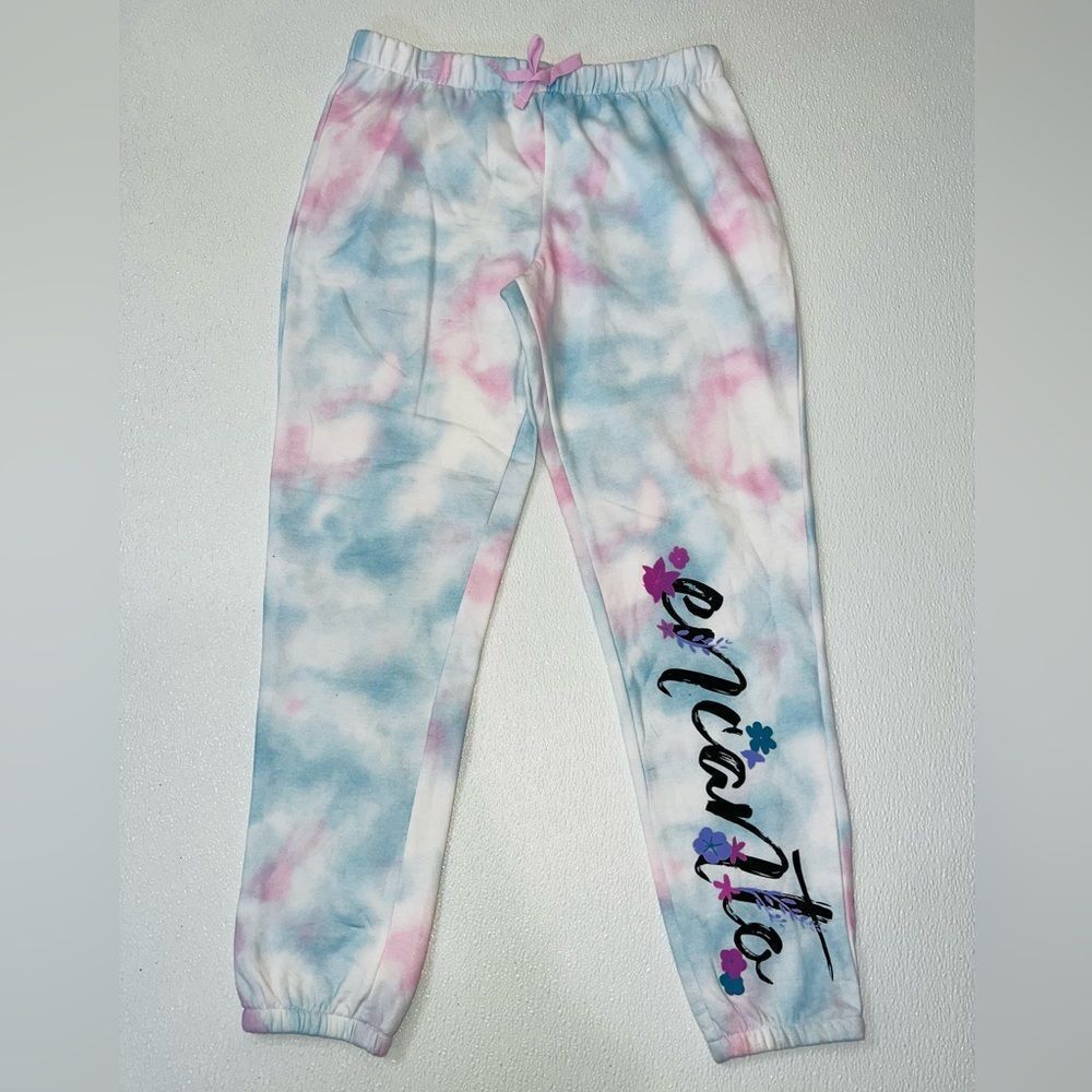 Disney Encanto Girls Tie Dye Graphic Jogger Pants Size XL 14/16